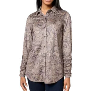 306. WOMENS SUSAN GRAVER 2X DETAIL TOP